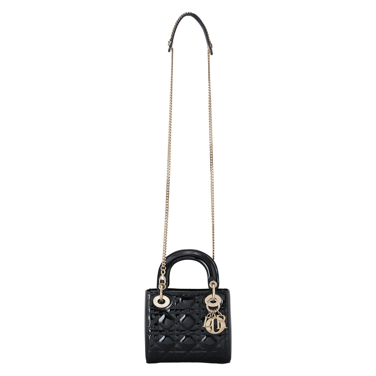 CHRISTIAN DIOR(USED)디올 페이던트 레이디백 미니
